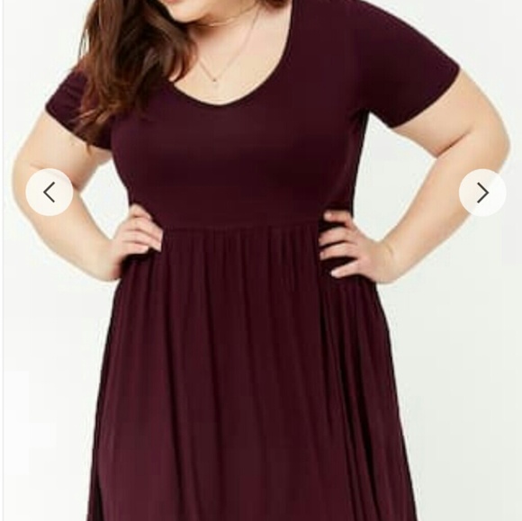 Forever 21 Dresses & Skirts - Forever 21 Plus Size Shirred Dress Size 3X